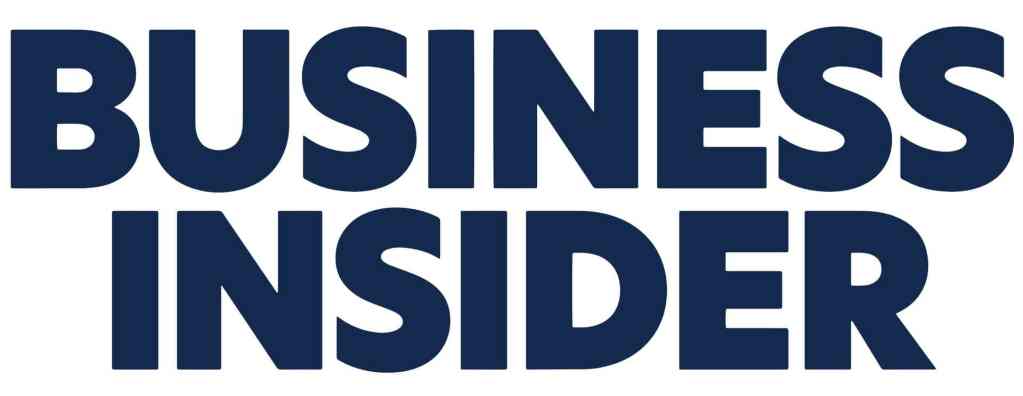 Text logo reading “BUSINESS INSIDER” in bold, dark blue, uppercase letters on a white background.